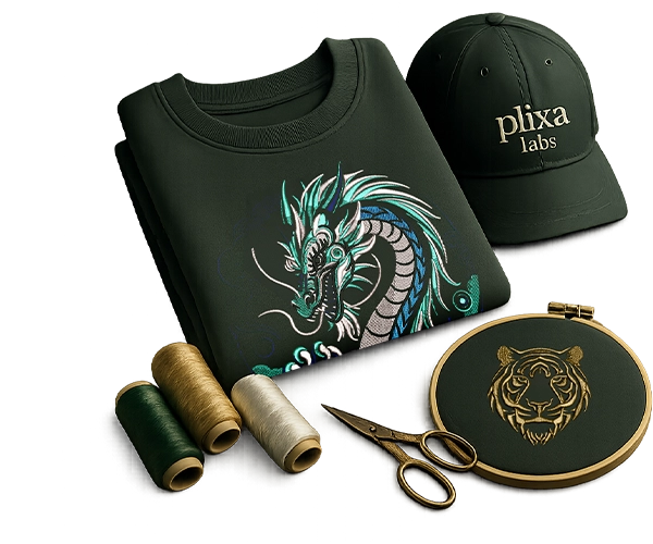 PlixaLabs embroidery digitising studio